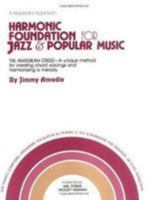 Harmonic Foundation for Jazz and Popular Music 0961303506 Book Cover