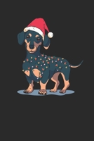 Christmas Dachshund: Dachshunds Notebook, Graph Paper (6 x 9 - 120 pages) Animal Themed Notebook for Daily Journal, Diary, and Gift 1699196060 Book Cover