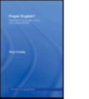 Proper English? 0415046793 Book Cover