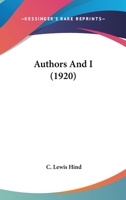 Authors and I 1103577859 Book Cover