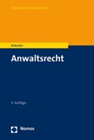 Anwaltsrecht 3848761971 Book Cover