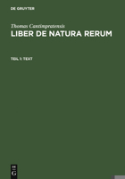 Liber de natura rerum : editio princeps secundum codices manuscriptos 3110037890 Book Cover