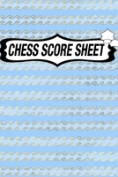 Chess Score Sheet: Chess Score Notebook 100 Games Track Your Moves & Analyse Your Strategies, Chess Game Record Keeper Book, Perfect Gift for Chess Lovers 1676569367 Book Cover