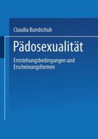 Padosexualitat: Entstehungsbedingungen Und Erscheinungsformen 3810029300 Book Cover