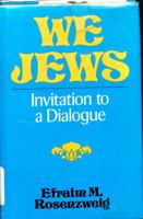 We Jews Invite to Dinner 0801584280 Book Cover