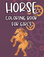 Horse Coloring Book For Girls: Ponies And Horse Illustrations To Color And Trace, Creative Coloring Pages For Children B08NDZ2SCQ Book Cover