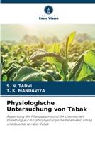 Physiologische Untersuchung von Tabak (German Edition) 6207522303 Book Cover