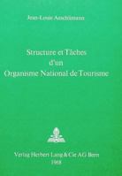 Structure Et Tâches d'Un Organisme National de Tourisme 3261001283 Book Cover