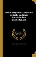 Bemerkungen zur Disciplina clericalis und ihren franz�sischen Bearbeitungen 1360593861 Book Cover