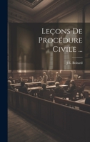 Le�ons de Proc�dure Civile ... 1021755397 Book Cover
