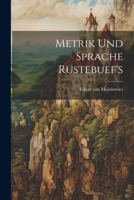 Metrik und Sprache Rustebuef's 1022150375 Book Cover