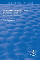 Incommensurability and Commensuration: The Common Denominator: The Common Denominator 113871075X Book Cover