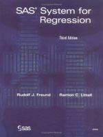 SAS System for Regression 1555444296 Book Cover