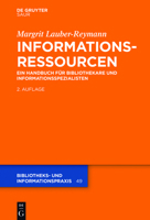 Informationsressourcen: Ein Handbuch Fur Bibliothekare Und Informationsspezialisten 3110231190 Book Cover