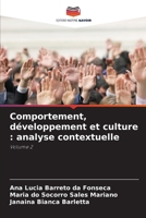 Comportement, développement et culture: analyse contextuelle (French Edition) 620932388X Book Cover