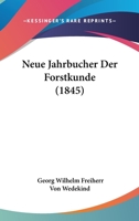 Neue Jahrbücher der Forstkunde 1167527097 Book Cover