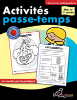 Activités passe-temps Grades K-1 1897514379 Book Cover