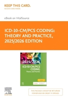 ICD-10-CM/PCs Coding: Theory and Practice, 2025/2026 Edition-Elsevier E-Book on Vitalsource (Retail Access Card) 0443261059 Book Cover