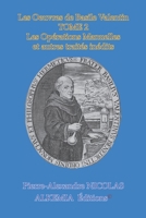 Les Oeuvres de Basile Valentin TOME 2: Les Opérations Manuelles et autres traités inédits (Collection Alchimie) (French Edition) B0H6SS81T4 Book Cover