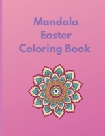 Mandala Easter Coloring Book B08WS2L46M Book Cover