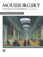 Moussorgsky - Pictures at an Exhibition: The Masterworks Library 0739011944 Book Cover