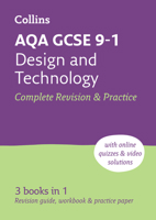 AQA GCSE 9-1 Design Technology Complete Revision Practice: Ideal for home learning, 2023 and 2024 exams 0008535019 Book Cover