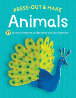 Press-Out & Make Animals 1684647142 Book Cover