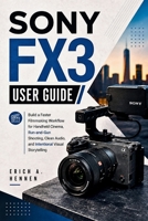 Sony FX3 User Guide: Build a Faster Filmmaking Workflow for Handheld Cinema, Run-and-Gun Shooting, Clean Audio, and Intentional Visual Storytelling B0HGZ6KXN9 Book Cover