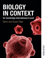 Biology in Context for Cambridge International a Level 1408515229 Book Cover