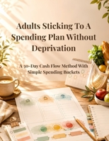 Adults Sticking To A Spending Plan Without Deprivation: A 30-Day Cash Flow Method With Simple Spending Buckets: Personal Budgeting, Cash Flow ... Control, Financial Planning, and Saving Money B0HBRGP3T9 Book Cover