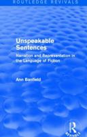 Unspeakable Sentences 1138815519 Book Cover