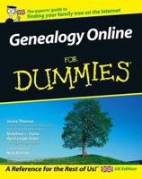 Genealogy Online for Dummies - UK Edition 0764570617 Book Cover
