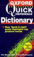 The Oxford Quick Reference Dictionary 0198602073 Book Cover