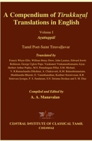 A Compendium of Tirukkuṟaḷ Translations in English: Vol. 1. Ar̲attuppāl 8190800027 Book Cover