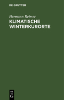 Klimatische Winterkurorte 3112388992 Book Cover