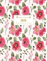 2020 Planner Weekly and Monthly: Jan 1, 2020 to Dec 31, 2020 Weekly & Monthly Planner + Calendar Views | Inspirational Quotes and Watercolor Pink ... | | December 2020 (2020 Pretty Cute Planners) 1671970519 Book Cover