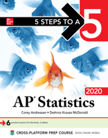 5 Steps to a 5: AP Statistics 2020 1260455890 Book Cover