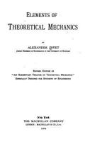 Elements of Theoretical Mechanics 1010206540 Book Cover