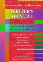 Writer's Manual (Contemporary's Reading and Writing Handbooks) 0809208784 Book Cover