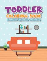 Toddler Coloring Book Household: coloring and activity books for kids ages 4-8 1718034261 Book Cover