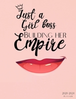 Just a girl boss building her empire 2020-2024 Planner: 5 years worth organisation, 60 months, mind maps for every 6 months, contacts and birth day ... to remind you to stay right on the path! 1657281736 Book Cover