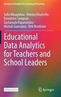 Educational Data Analytics for Teachers and School Leaders 3031152689 Book Cover