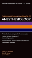 Oxford American Handbook of Anesthesiology (Oxford American Handbooks) 019530120X Book Cover