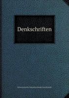 Denkschriften 5518997140 Book Cover