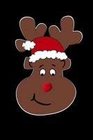 Christmas Reindeer Notebook: Reindeer Lover Lined Paper Notebook College Ruled, 6x9 inches with 120 pages Funny Christmas Lover Gift Idea 1705895425 Book Cover