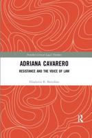 Adriana Cavarero: Resistance and the Voice of Law 0367264331 Book Cover