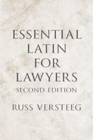 Essential Latin for Lawyers 0890893780 Book Cover