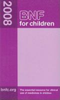 British National Formulary for Children 2008 0853697809 Book Cover