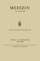 Medizin: 1945 Bis Marz 1960 3662233002 Book Cover