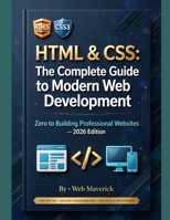 HTML & CSS: The Complete Guide to Modern Web Development: Zero to Building Professional Websites — 2026 Edition (WebWizardry Series: Dominating HTML Essentials and Beyond) B0HG7C8ZPQ Book Cover